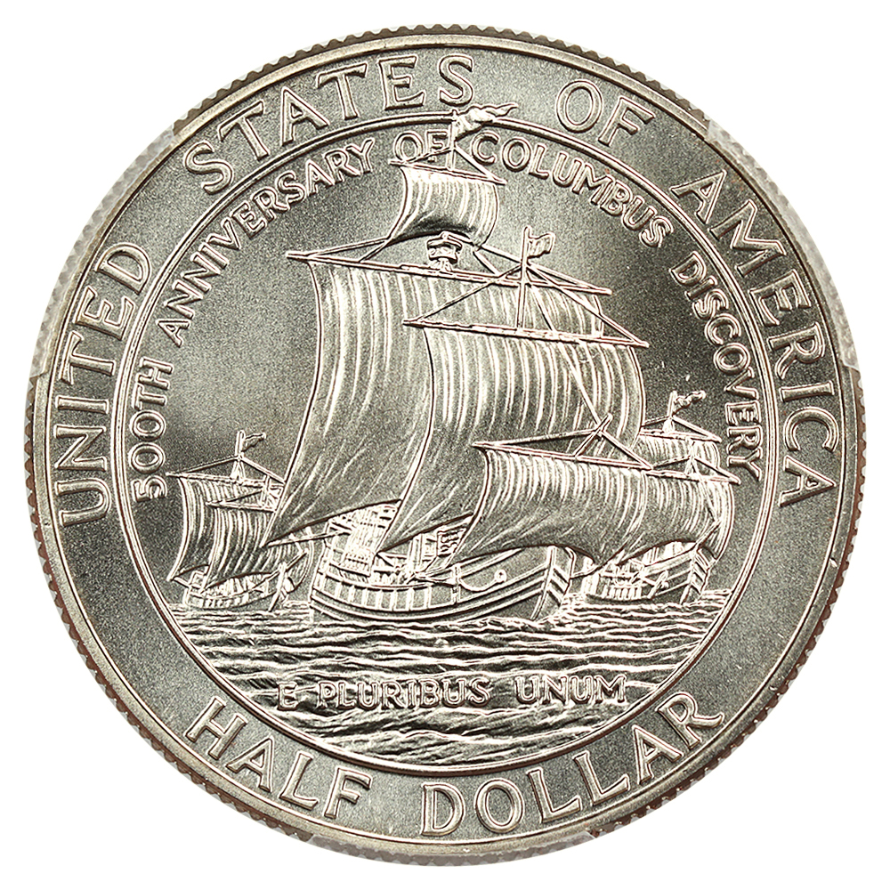 1992-D 50c Columbus Quincentenerary OGP thumbnail 3