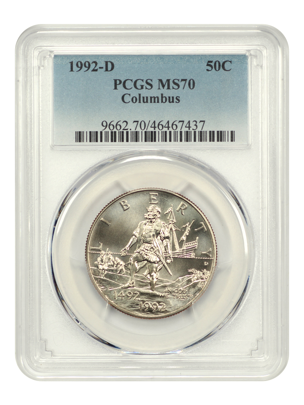 1992-D 50c Columbus Quincentenerary OGP thumbnail 4