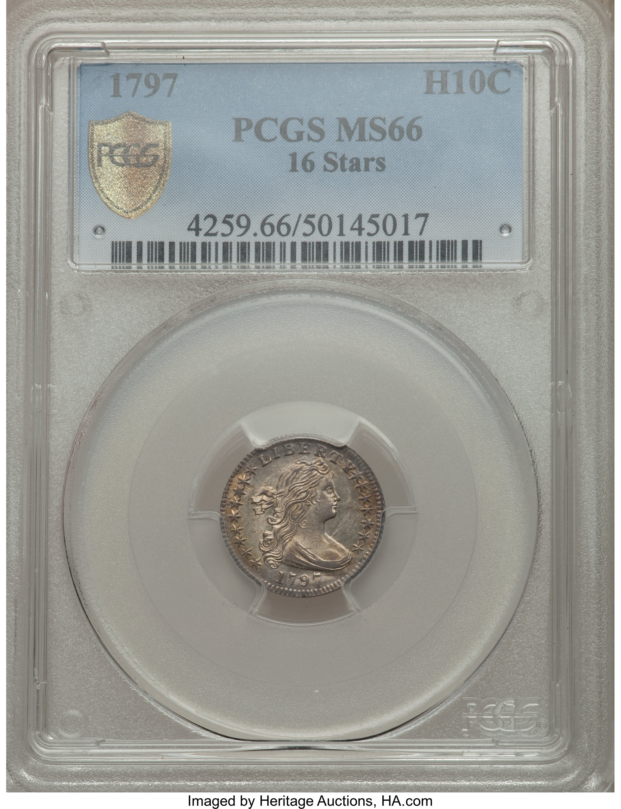 1797 H10c 16 Stars, LM-2 AU53 thumbnail 26