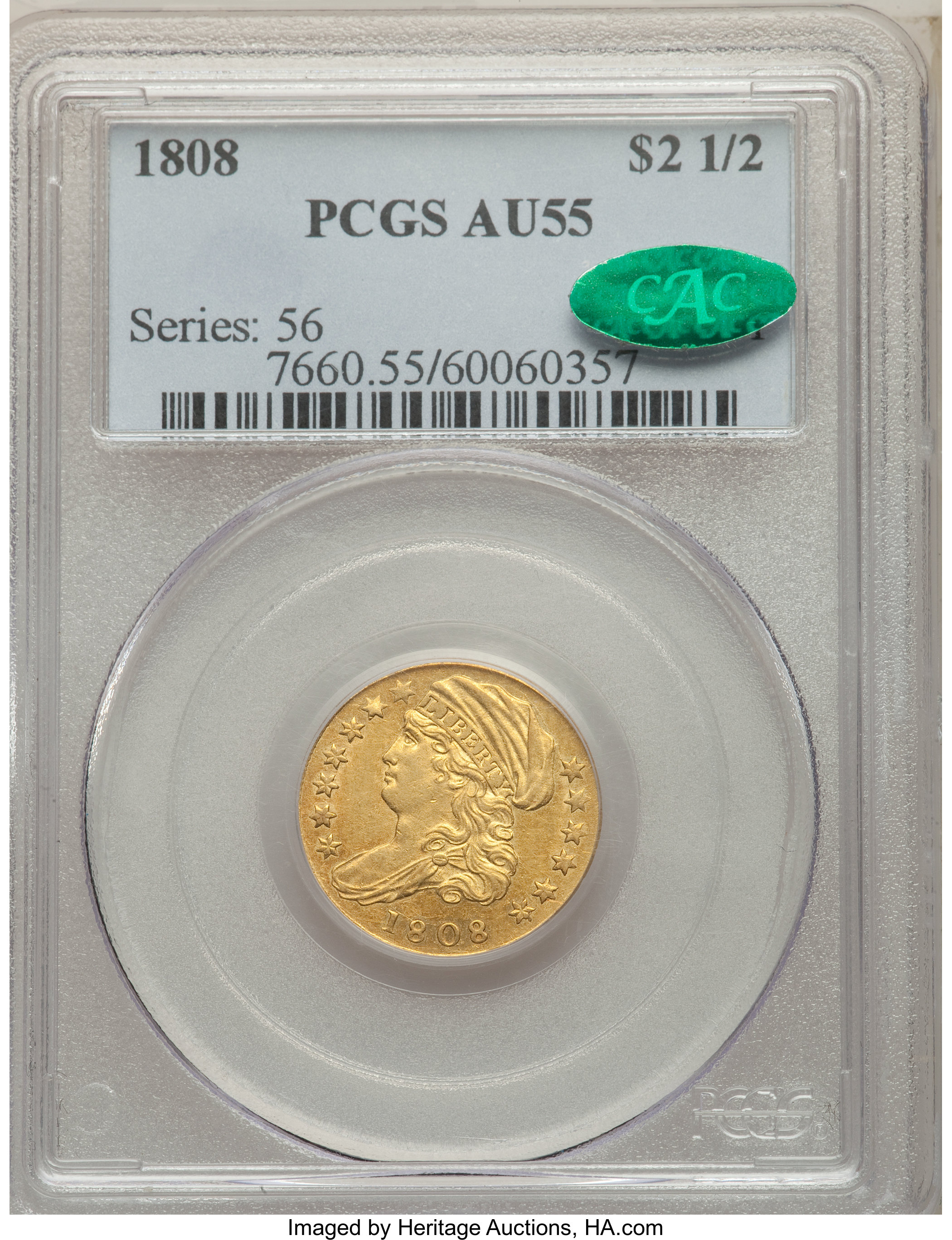 1808 $2 1/2 BD-1 AU55 thumbnail 5