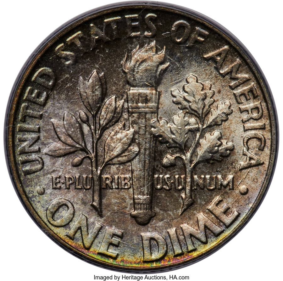 1952 10c AU58 thumbnail 2