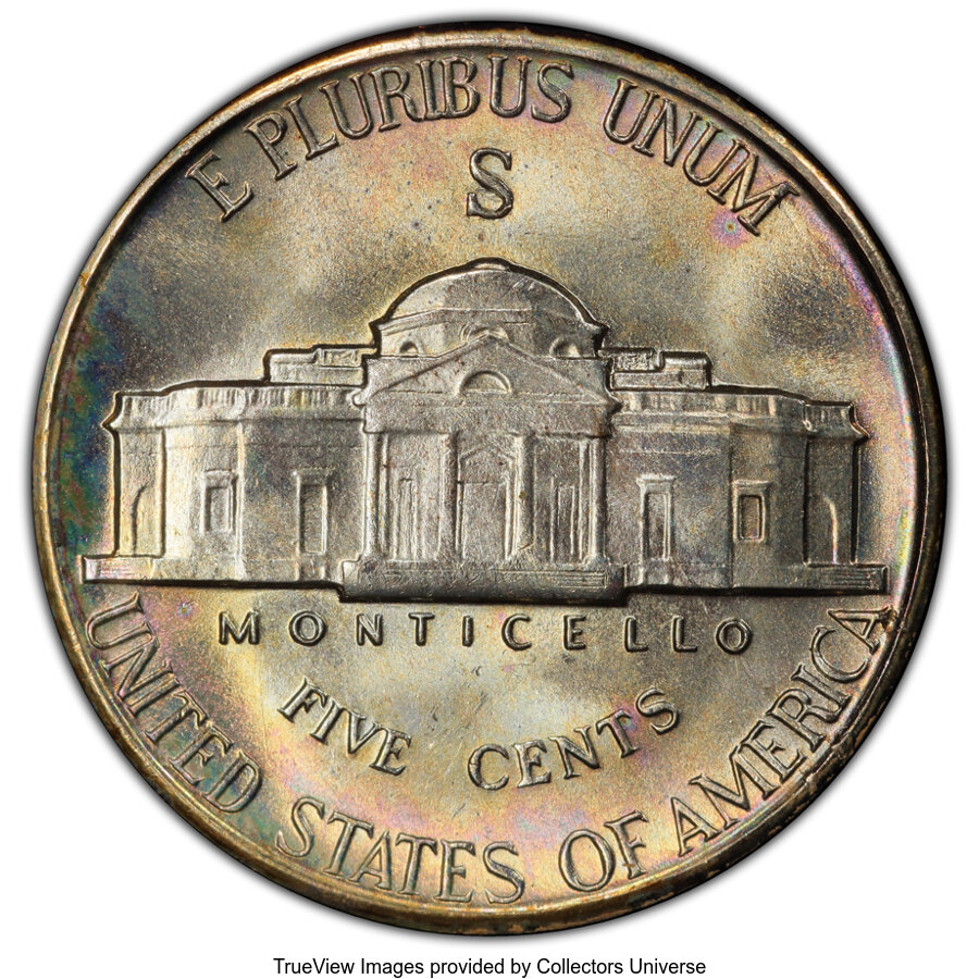 1944-S 5c Silver MS66 thumbnail 6