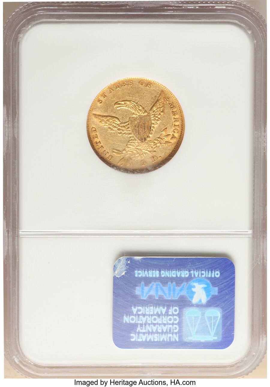1838 $5  HM-1 VG10 thumbnail 5