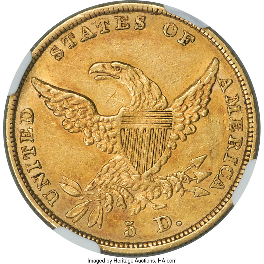 1837 $5  HM-1 MS thumbnail 8