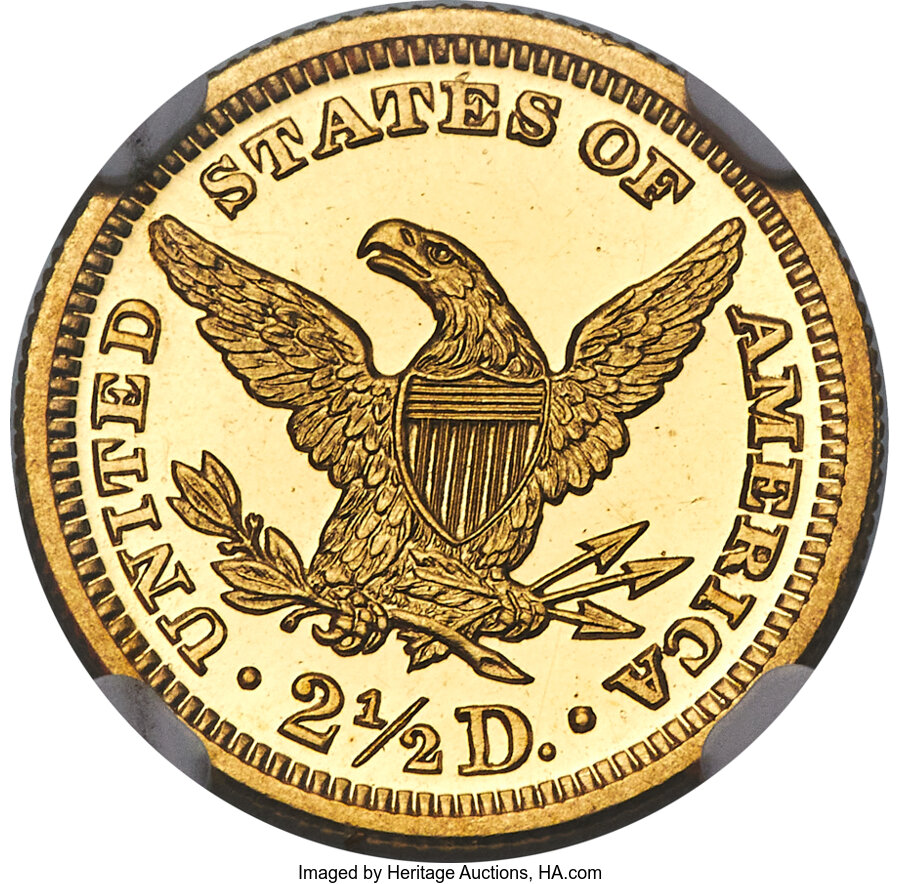 1905 $2 1/2 PR63 thumbnail 2