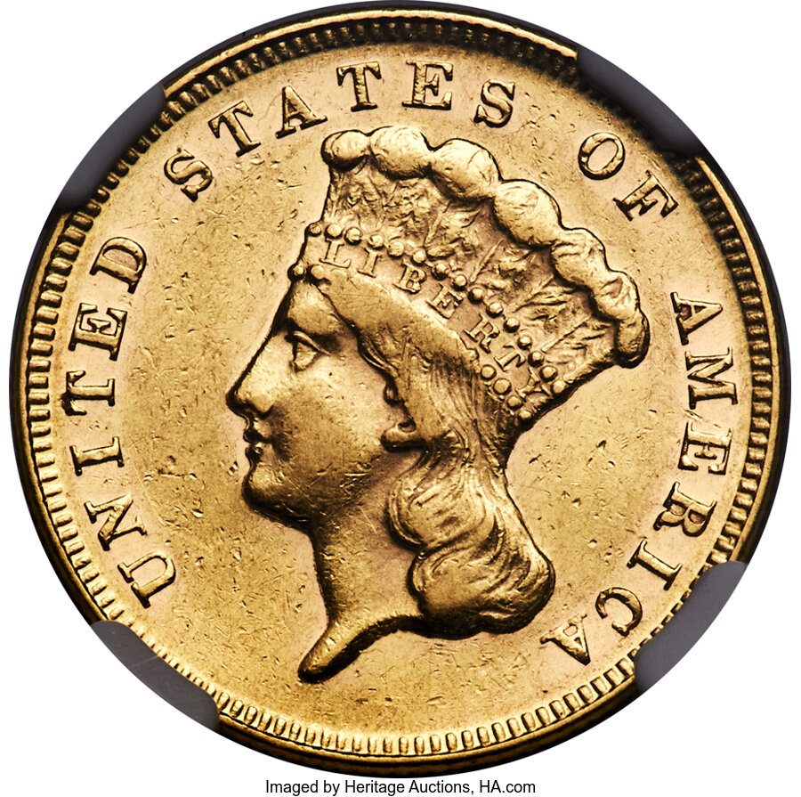 1872 $3 VF20 thumbnail 19