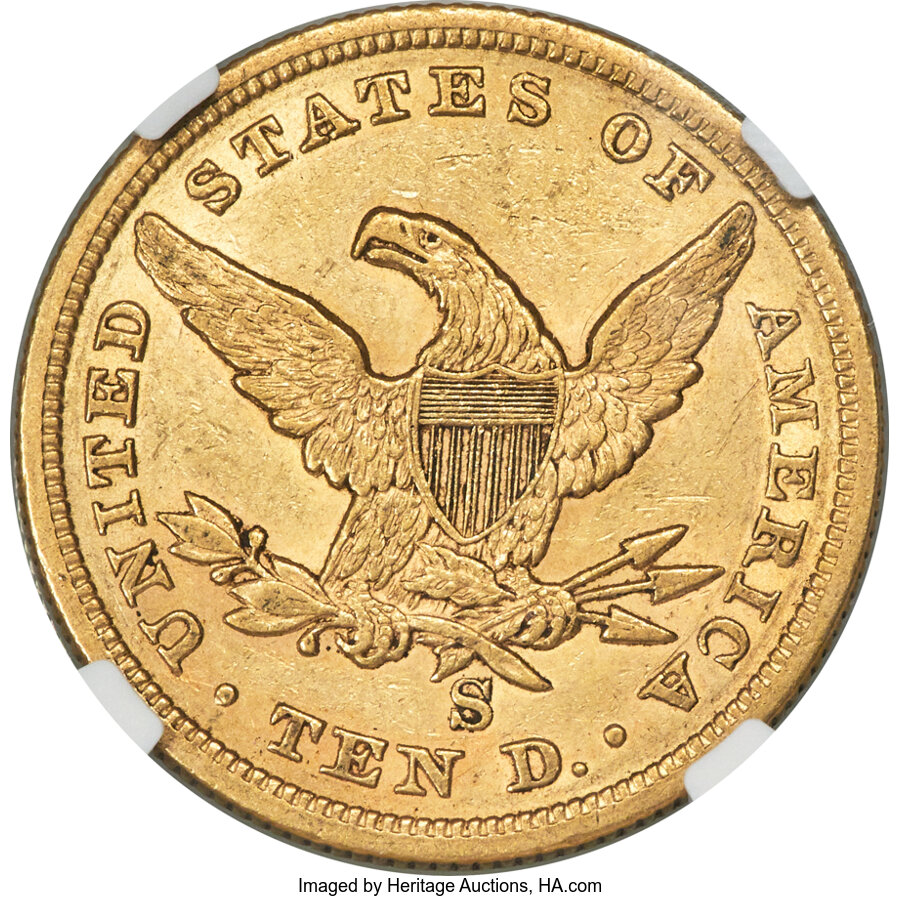 1860-S $10  MS thumbnail 20