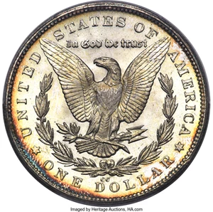image for: 1879-CC $1 MS66+ PCGS....