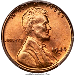 image for: 1944-D/S 1C FS-511 MS67 Red PCGS. CAC....
