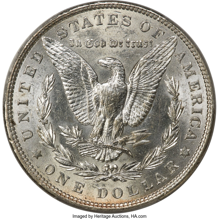 1901 $1  DDR, Shifted Eagle, VAM-3 MS60 thumbnail 2