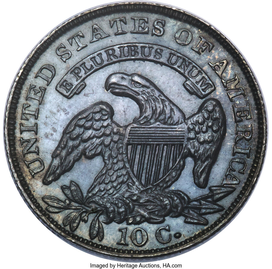 1834 10c PR63 thumbnail 3