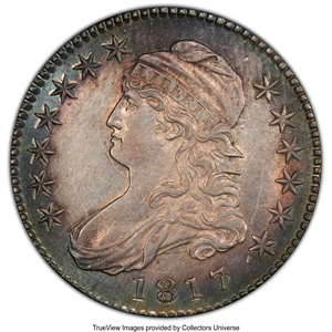 image for: 1817/3 50C O-101, R.2, MS63+ PCGS. CAC....
