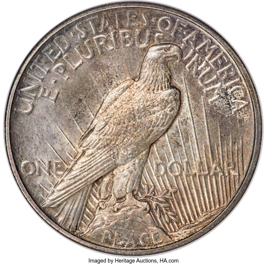 1921 $1  Peace, Satin Finish PR60 CAC thumbnail 11