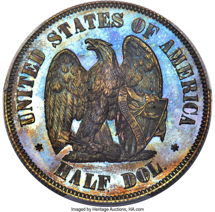 1872 P50c Amazonian, Copper, J-1201 PR BN PR67 BN CAC thumbnail 2