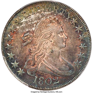 image for: 1802 50C O-101, T-1, R.2, MS62 PCGS....