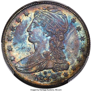 image for: 1839-O 50C GR-1, R.1, MS66 PCGS. CAC....