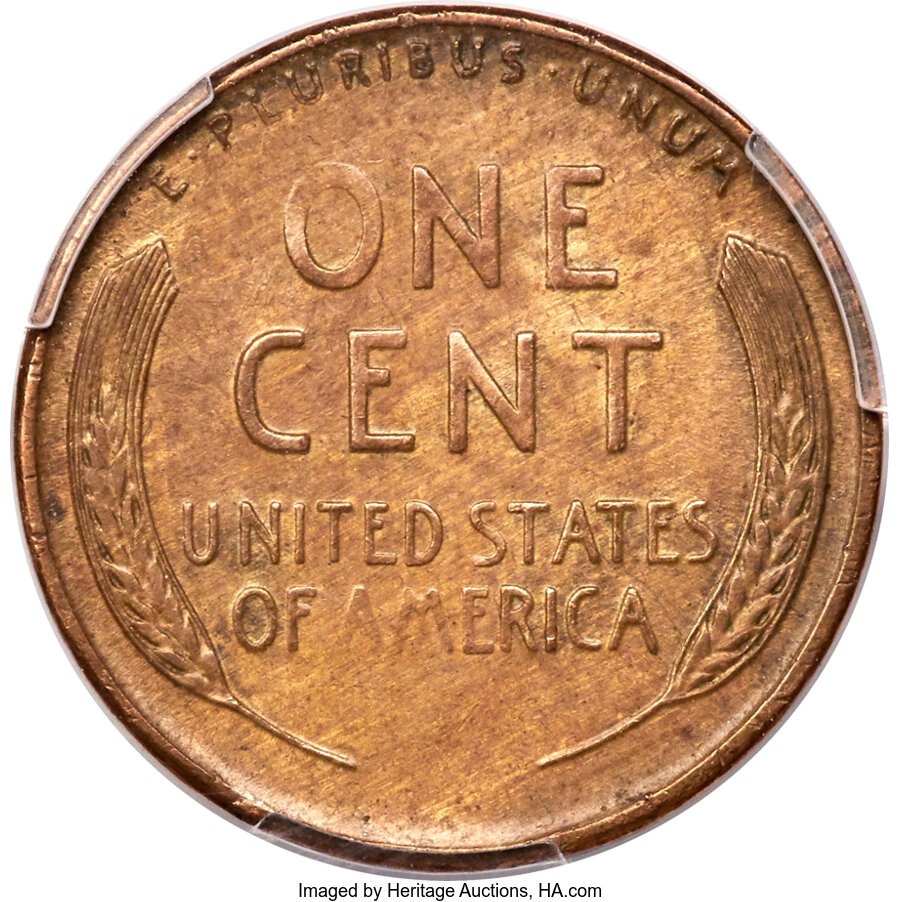 1943 1c Bronze MS BN AU50 BN thumbnail 2
