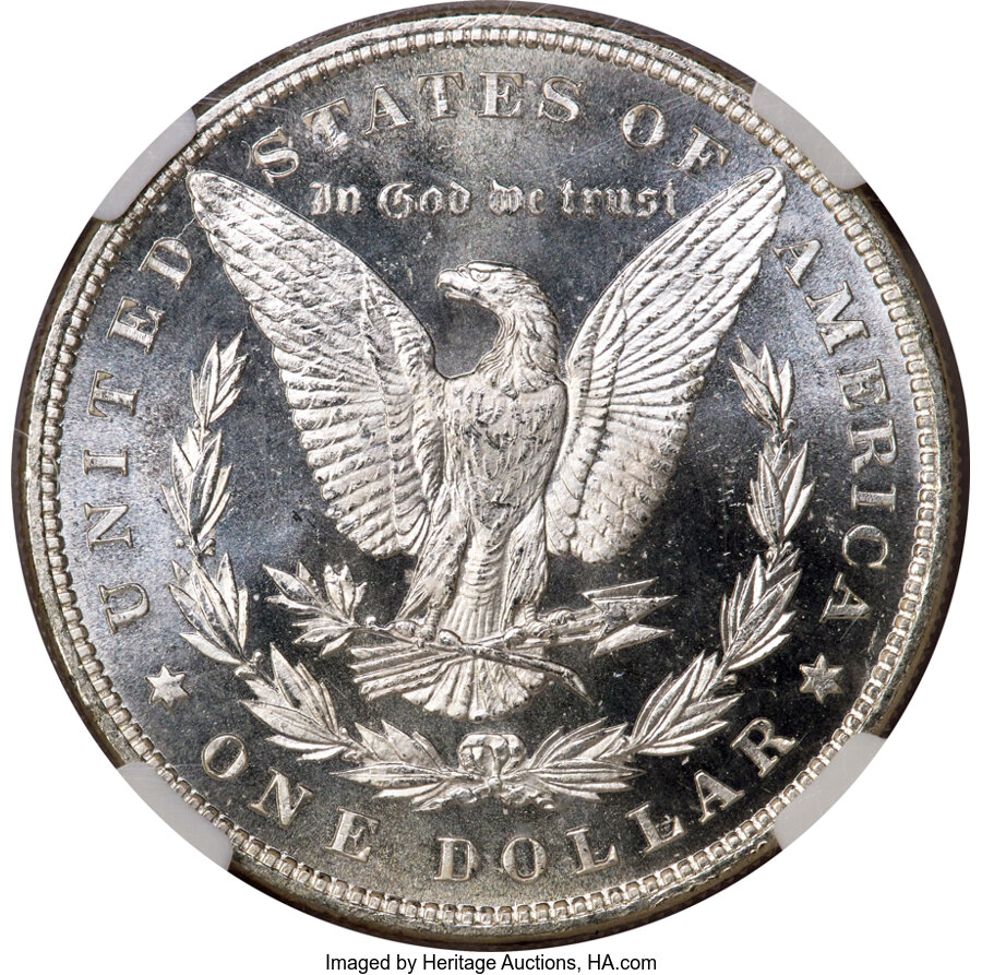 1885 $1  MS DMPL MS67 DMPL CAC thumbnail 6