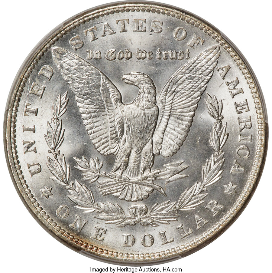 1887/6 $1 MS66 thumbnail 2