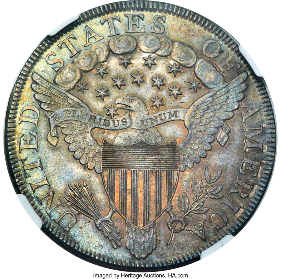 1799 $1  7x6 Stars, B-16, BB-158 MS60 thumbnail 11