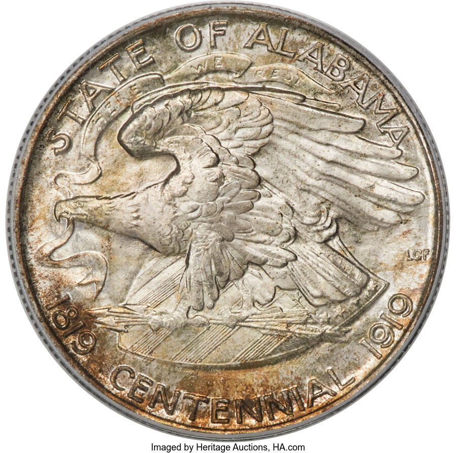 1921 50c Alabama, 2x2 MS67 thumbnail 4