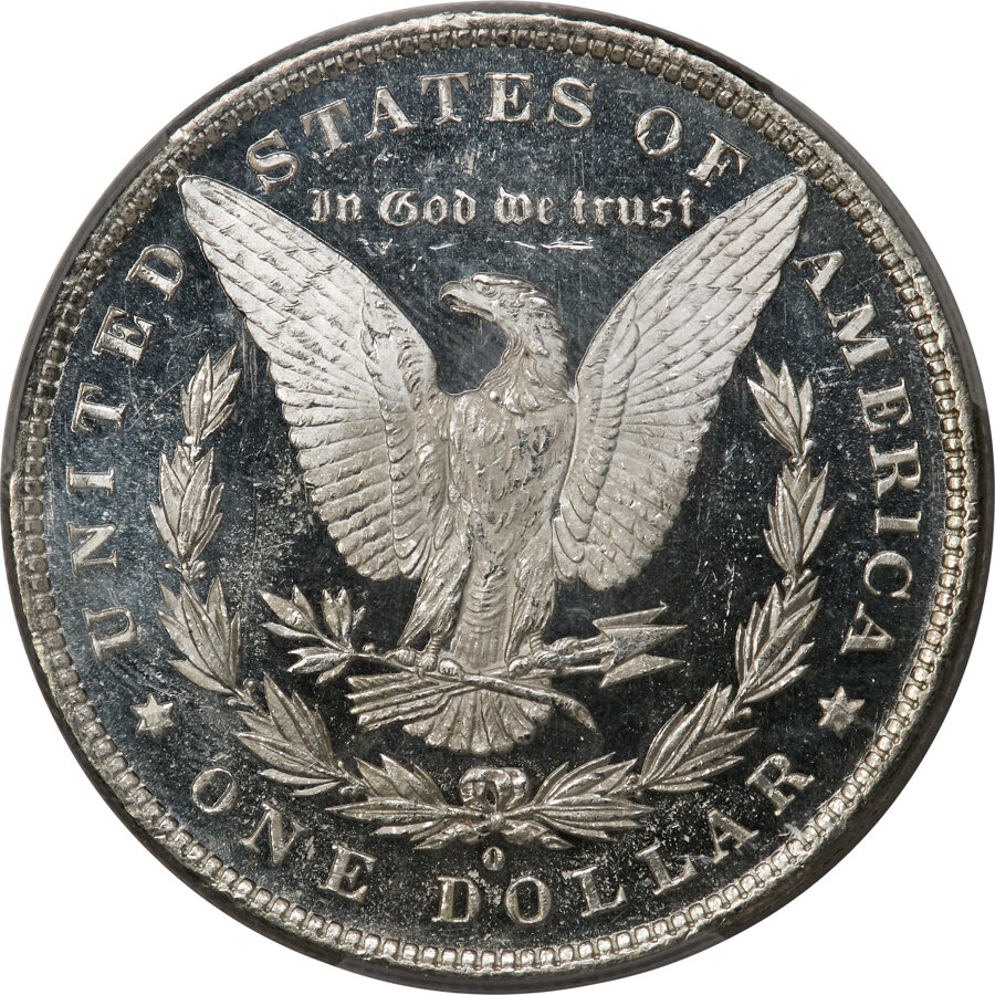 1880-O $1  MS DMPL MS64 DMPL CAC thumbnail 3