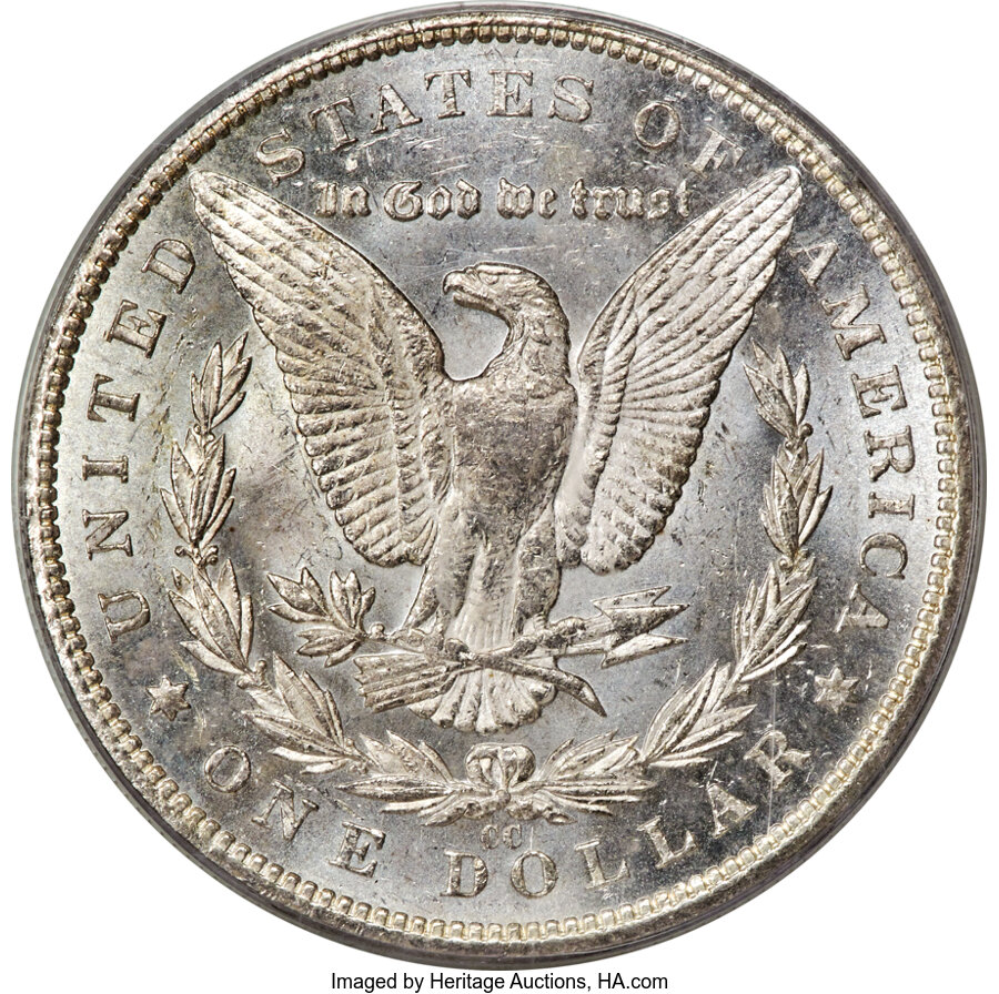 1893-CC $1  MS PL MS60 PL thumbnail 2
