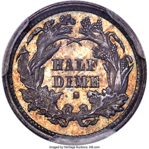 image for: 1870-S H10C MS64 PCGS. CAC....