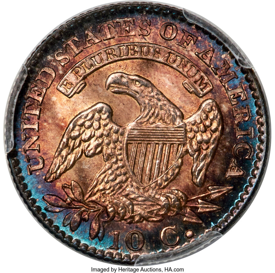 1829 10c Large 10C MS61 thumbnail 8
