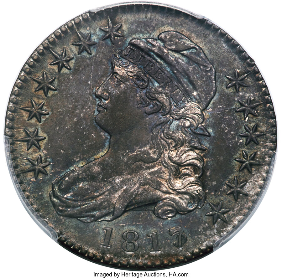 1817/3 50C O-101a, R.1, MS63 PCGS. ...