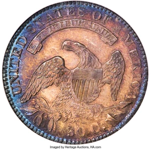 image for: 1831 50C O-108, R.1, MS66 NGC....