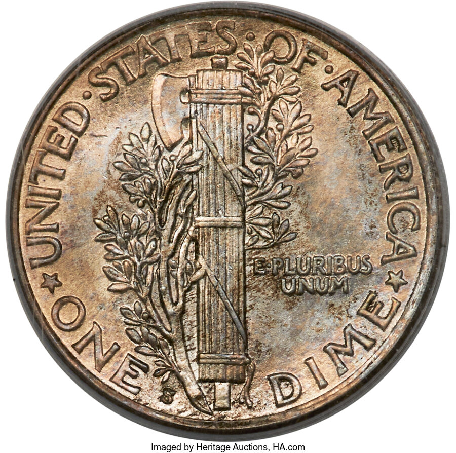 1919-S 10c MS FB MS67 FB thumbnail 17