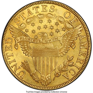 image for: 1799 $10 Small Obverse Stars, BD-6, R.5, MS65 PCGS....