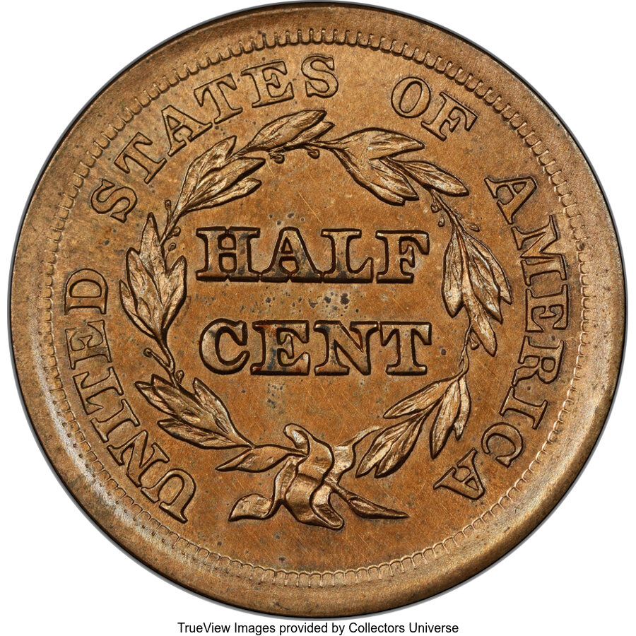 1856 P1/2c Copper-Nickel, J-177 PR62 CAC thumbnail 24