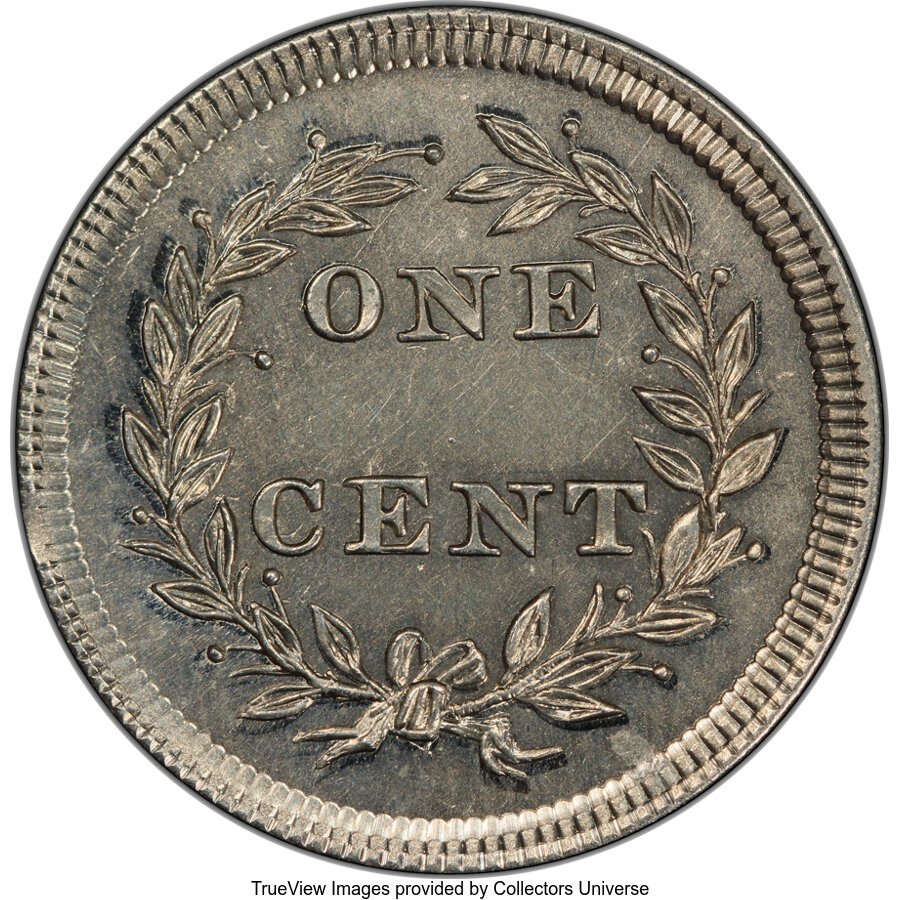 1853 P1C German Silver, Thin Planchet, J-150 PR thumbnail 5