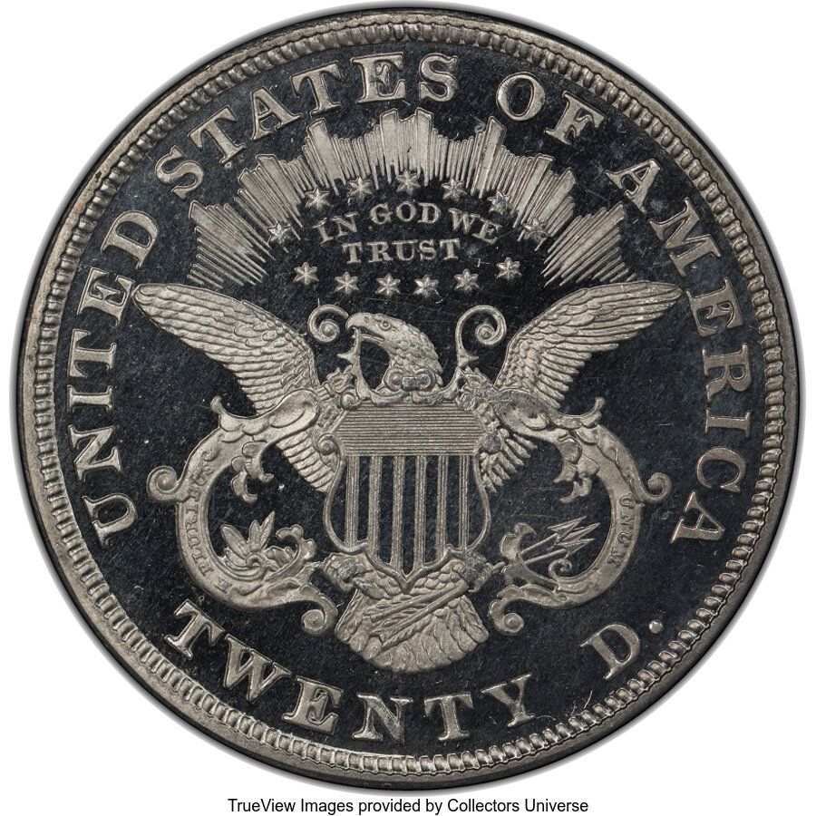 1869 P$20 Aluminum, J-785 PR DCAM thumbnail 2