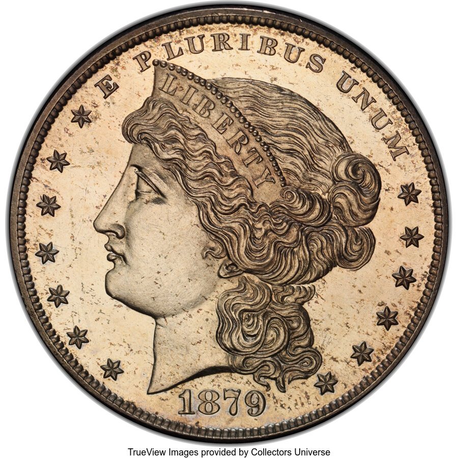1879 $1 Metric Dollar, Judd-1618, Pollock-1813, R.5, PR65 PCGS. CAC. ...
