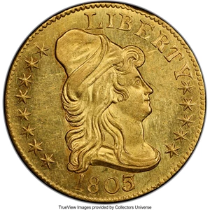 image for: 1803/2 $5 BD-2, R.5, MS62+ PCGS....