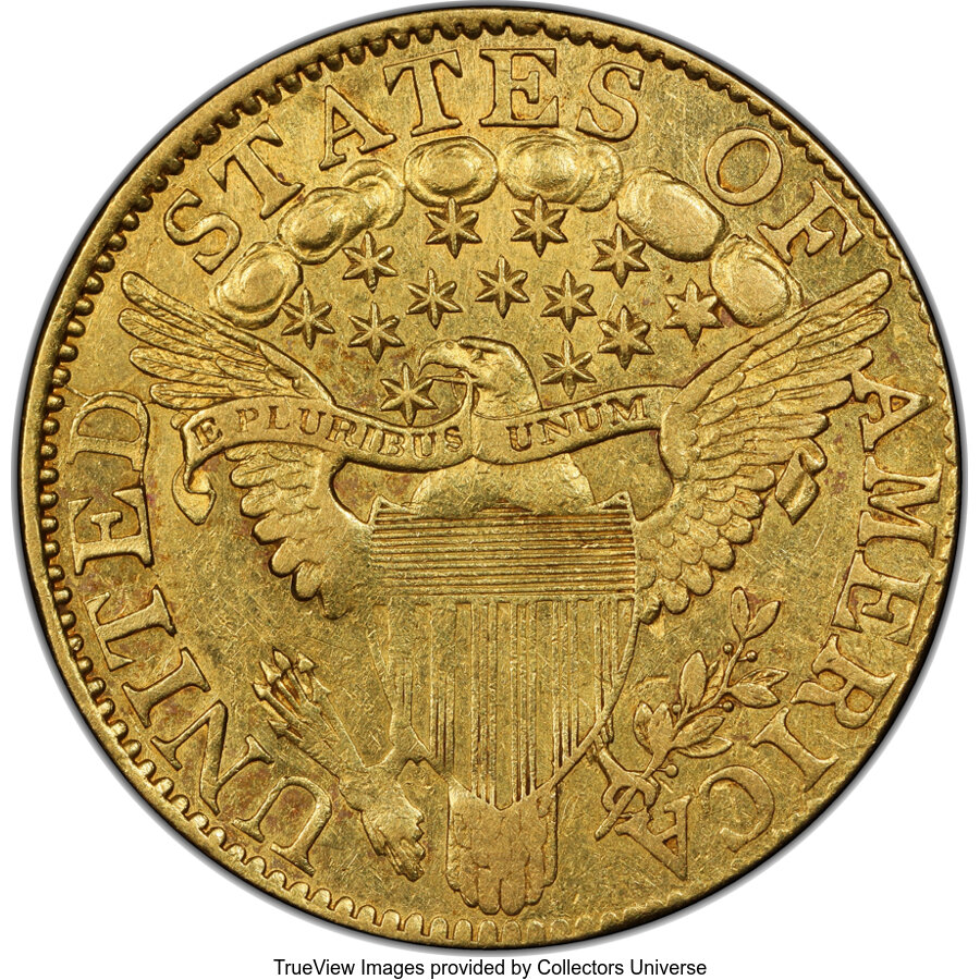 1799 $5  Large Stars Reverse, BD-8 MS62 thumbnail 21