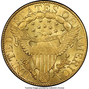image for: 1806 $5 Pointed 6, 8x5 Stars, BD-4, High R.5, MS63+ PCGS....