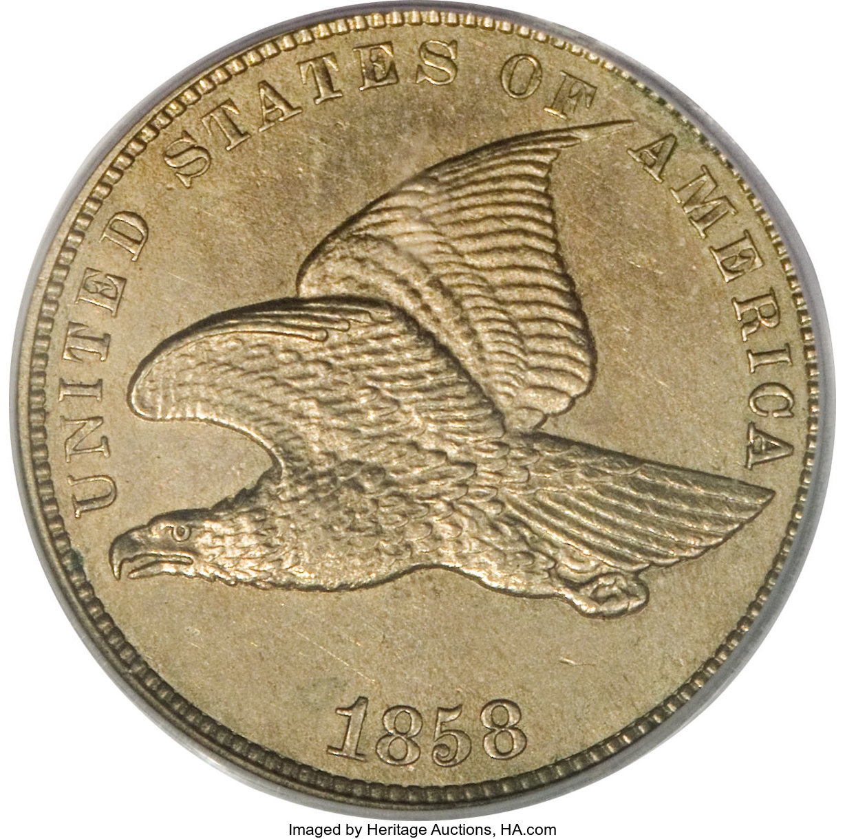 1864 P1c Copper-Nickel, J-362 PR CAM thumbnail 2