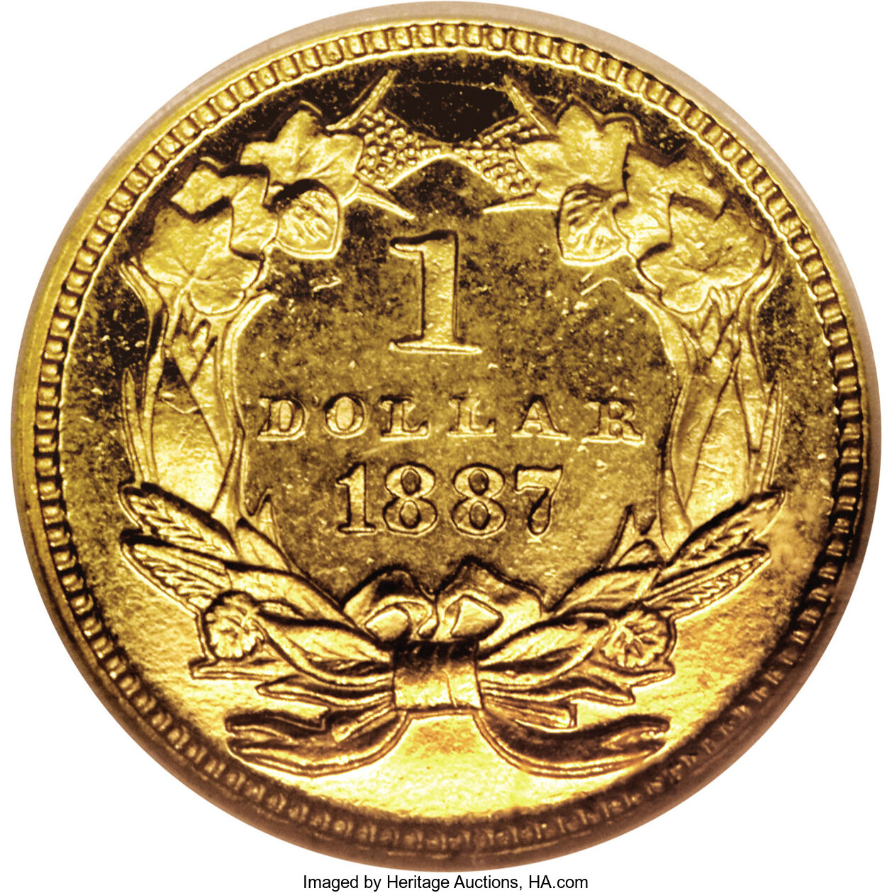 1887 G$1 AU50 thumbnail 23