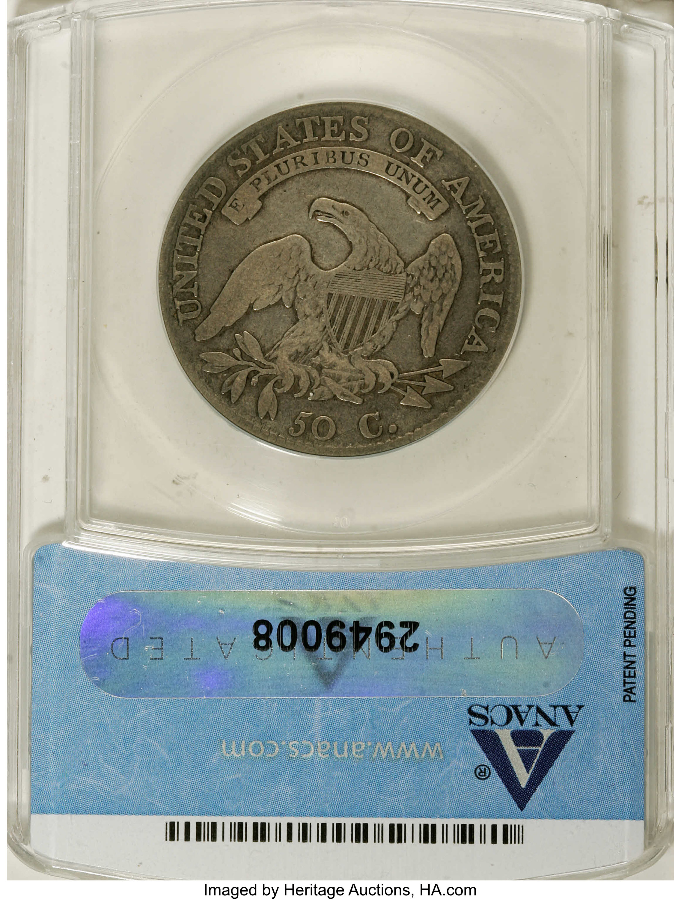 1812/1 50c Large 8 AG3 thumbnail 15