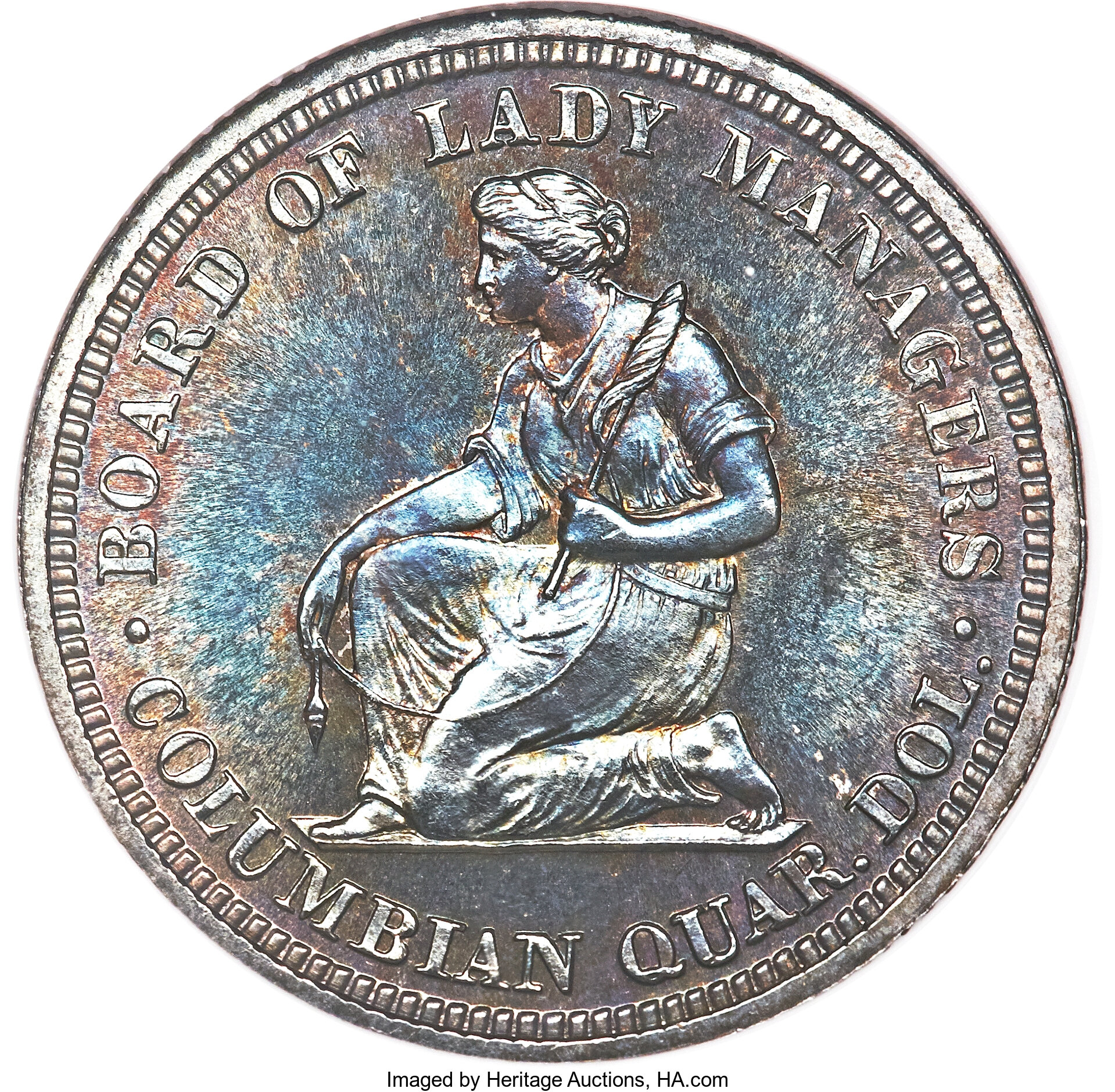 1893 25c Isabella MS PL MS67 PL thumbnail 3