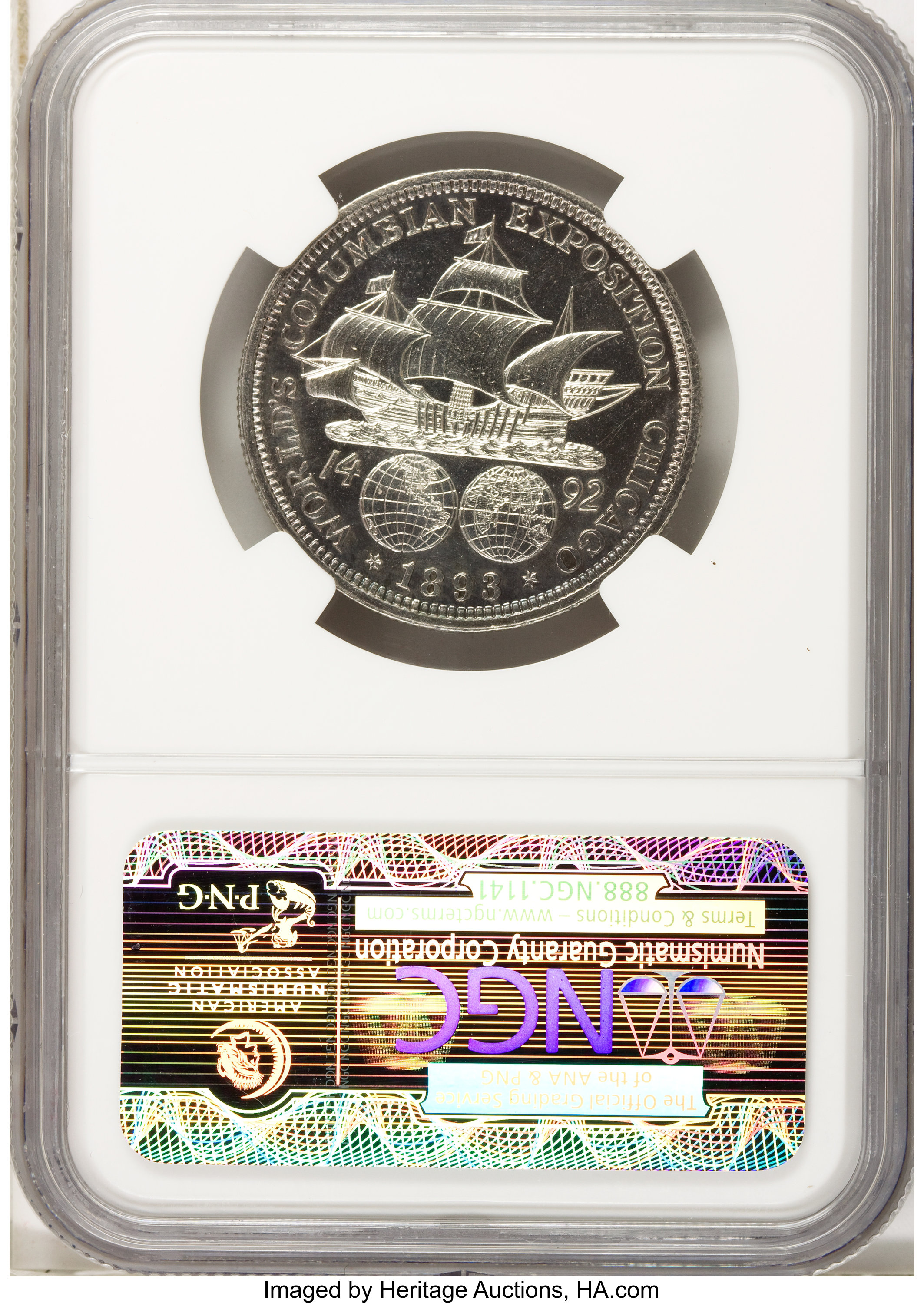 1893 Columbian Exposition Half dollar MS Values | Greysheet