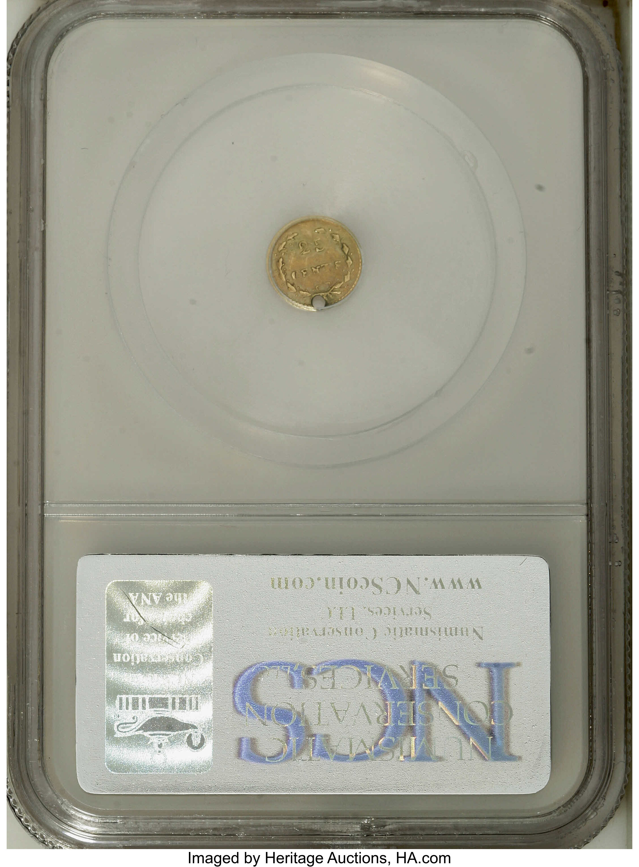 (No Date) 25c Round Liberty, BG-202 MS thumbnail 6