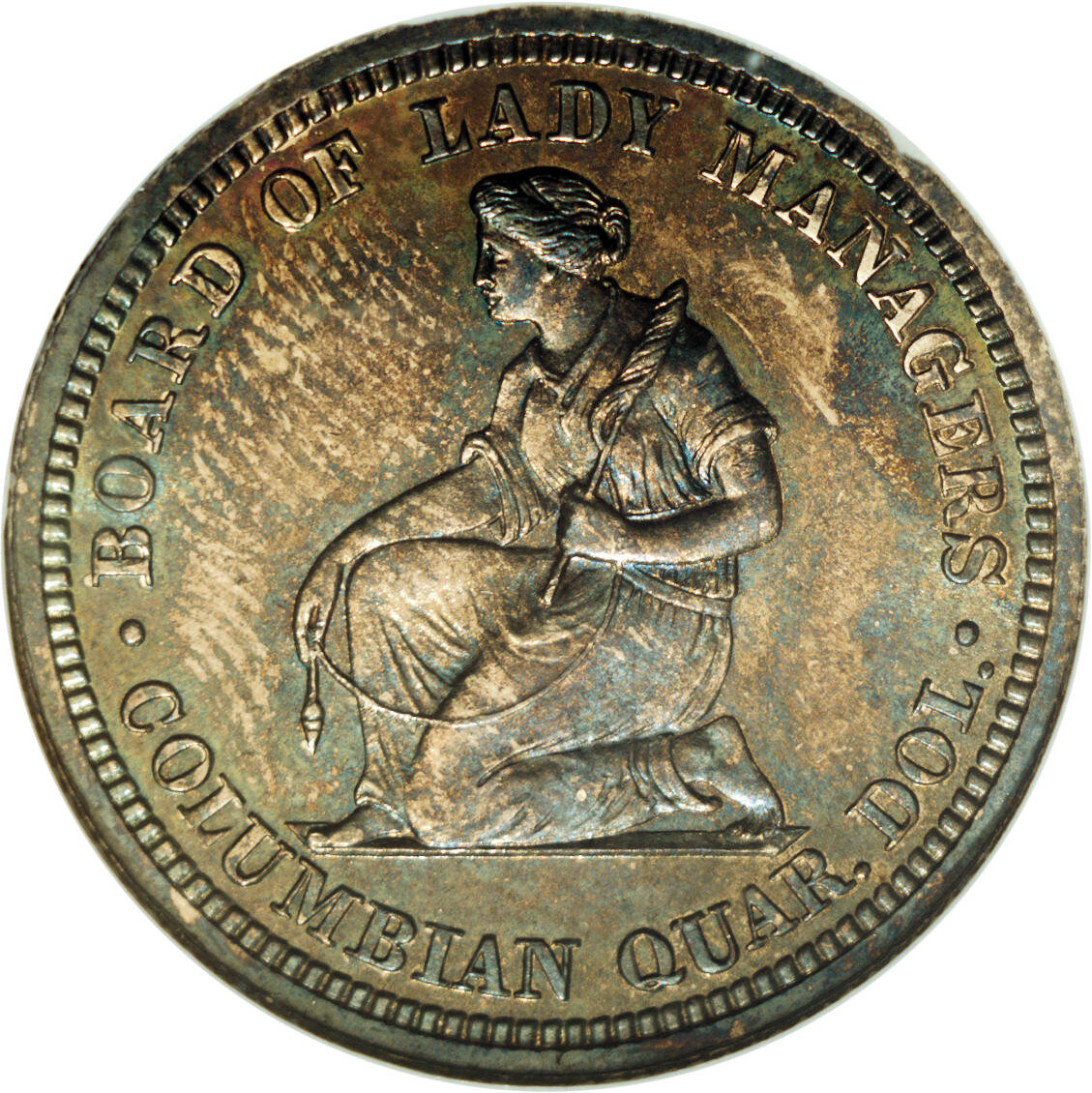 1893 25c Isabella MS PL MS66 PL CAC thumbnail 11