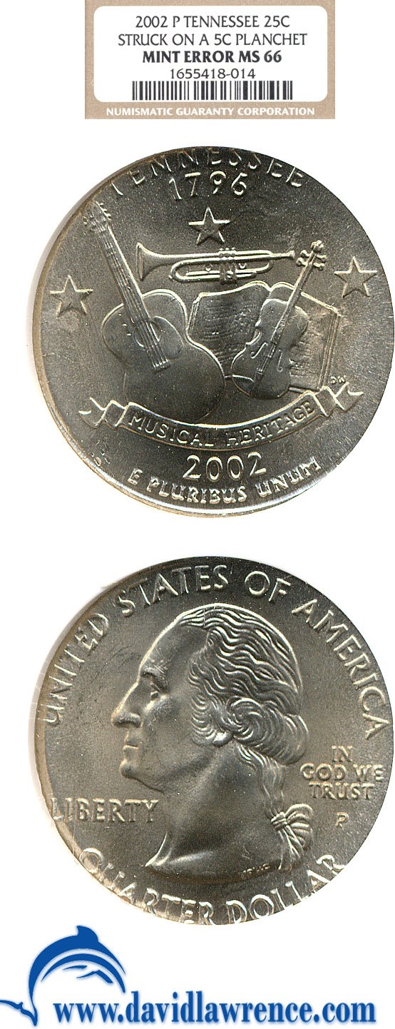 2002-P 25c Tennessee AU55 thumbnail 16