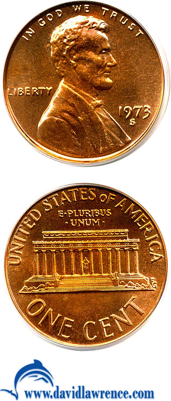 1973-S 1c MS RD MS65 RD thumbnail 12