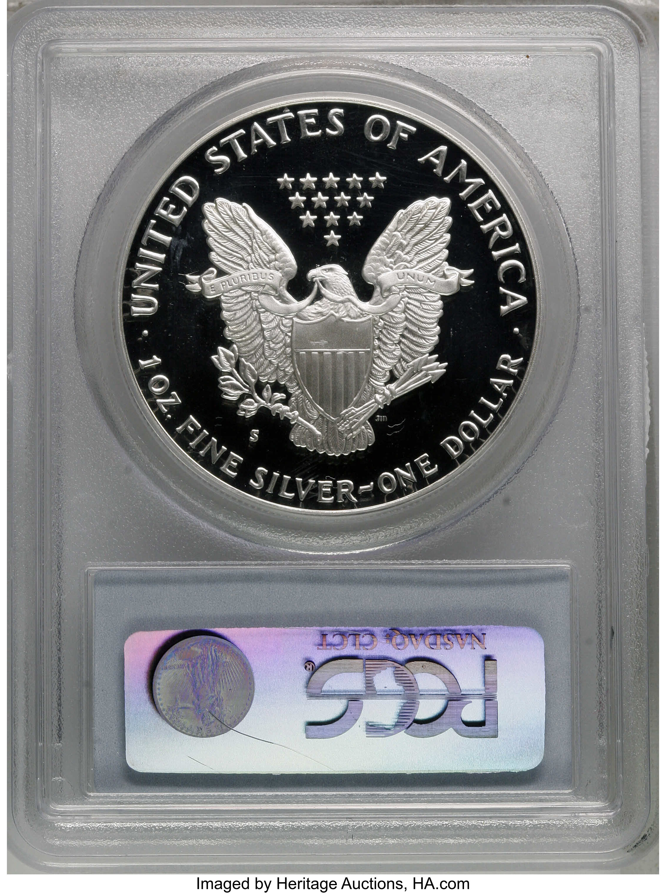 1990-S $1  Silver Eagle PR DCAM PR64 DCAM thumbnail 13